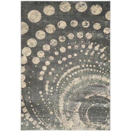 Safavieh 4 x 5 ft. 7 in. Rectangle Constellation Vintage Power Loomed Rug, Light Grey & Multi Color CNV749-2770-4